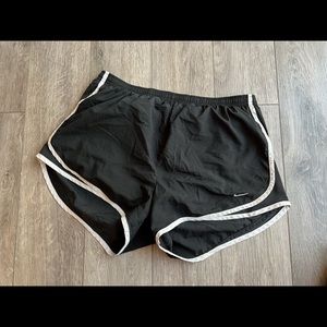 Nike black running shorts